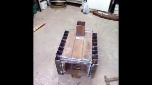буржуйка для дачи из хлама своими руками