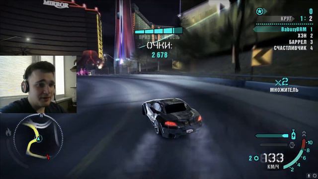 САМАЯ НАПРЯЖЕННАЯ ГОНКА! | NEED FOR SPEED CARBON BATTLE ROYALE MOD #21 смотреть онлайн