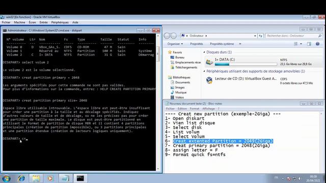 creat partition primary | fix errore No usable free extent could be found error when running смотреть онлайн