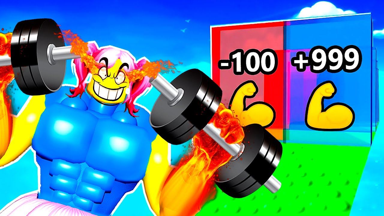 КАЖДУЮ СЕКУНДУ +1 СИЛА Roblox от НУБ до ПРО в Roblox but every second you get 1 Strength смотреть онлайн