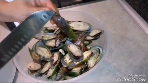 Чистим мидии ”Киви” правильно и быстро