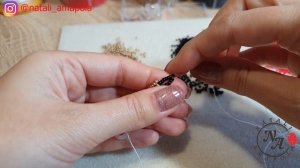 ЦЕПОЧКА ДЛЯ ОЧКОВ из бисера/Цепочка из бисера/Eyeglass chain/Beaded Eyeglass Chain/Natali Amapola