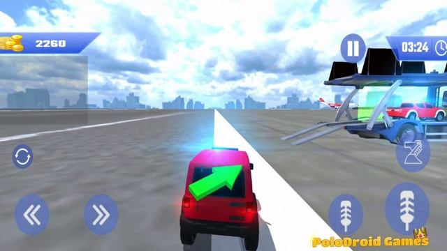 US Police Limousine Car Transporting in Cargo Plane - Police Car Transport Sim - Android Gameplay смотреть онлайн