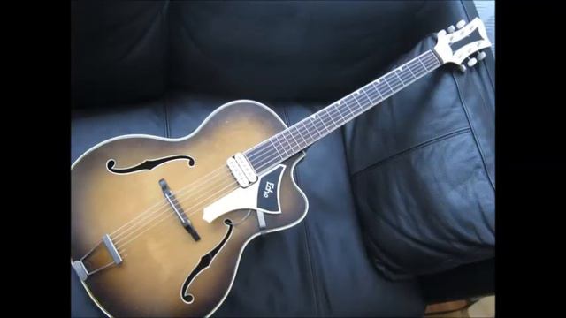 Sound samples of four electric DDR jazz guitars смотреть онлайн