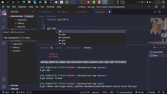 what is the easy way to push code on Github | Expert Azizul смотреть онлайн