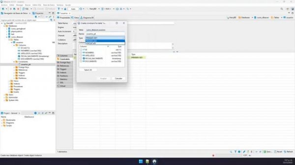 Curso de DBeaver | Como Agregar Constraints (Primary Key, Unique Key) A Las Tablas Usando DBeaver