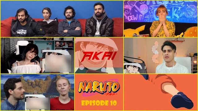 Naruto Episode 10 | The Forest of Chakra | Reaction Mashup ナルト смотреть онлайн