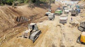 Строительство, постройка нового русла канала