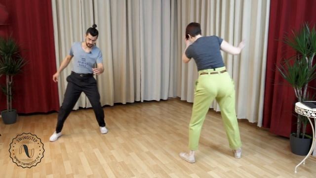 Beginner Solo Jazz - Box Steps with rhythm and slide variations смотреть онлайн