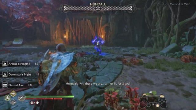 HEIMDALL BOSS FIGHT - Guiding Light Build - GMGOW + No Damage - God Of War Ragnarok смотреть онлайн