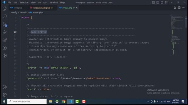 How to generate user avatar image in Laravel смотреть онлайн