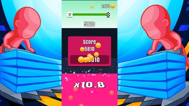 I'M THE KİNG OF THE STACK // (Stack Colors Game Play) -(Levels 14-21) смотреть онлайн