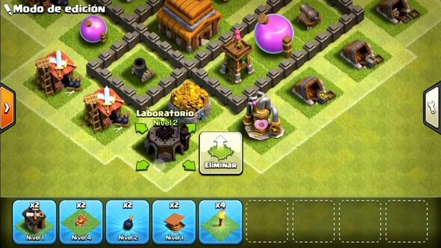 ✅Diseño De Aldea | Ayuntamiento 4 | TH4 | Farming Base | Clash Of Clans✅ смотреть онлайн