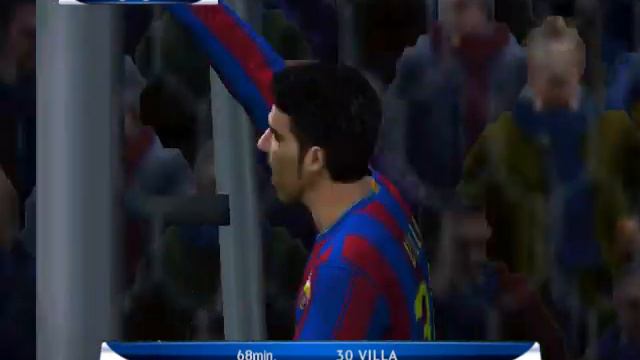 תקציר משחק: ברצלונה נגד מנצ'סטר סיטי - PES 2010 смотреть онлайн