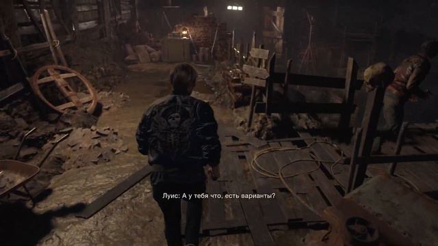 Тихое прохождение Resident Evil 4 Remake. В шахте с Луисом. Джек Краузер [11 глава] #11 смотреть онлайн