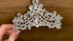 Crown tiara diadem, корона на голову, диадема под прическу, для ребенка или девушки, подарок, цвет