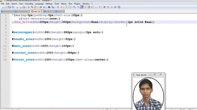 jQuery 9 div show & hide смотреть онлайн