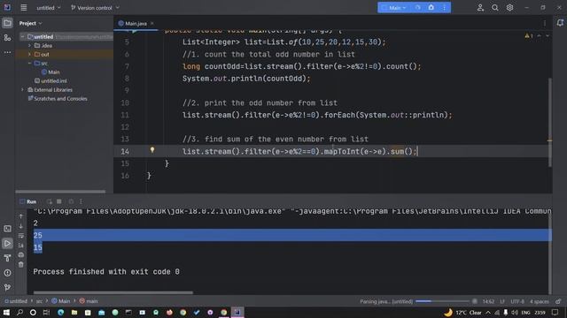 Basics of Stream API in Java 8 | Count of odd number in list смотреть онлайн