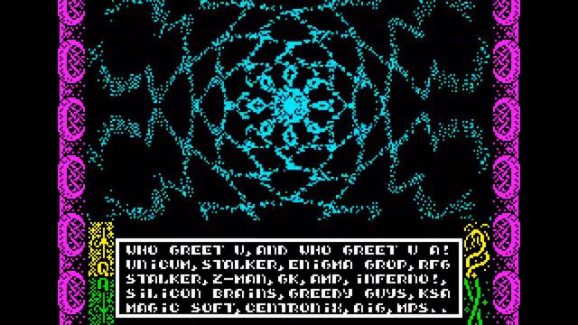 Smagly 2 demo (Crystal Dream) — Mafia Private Corporation (cracktro for ZX Spectrum 48 + AY), 1996 смотреть онлайн