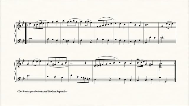 Bach, Minuet in G minor, BWV Anh 115, Piano смотреть онлайн