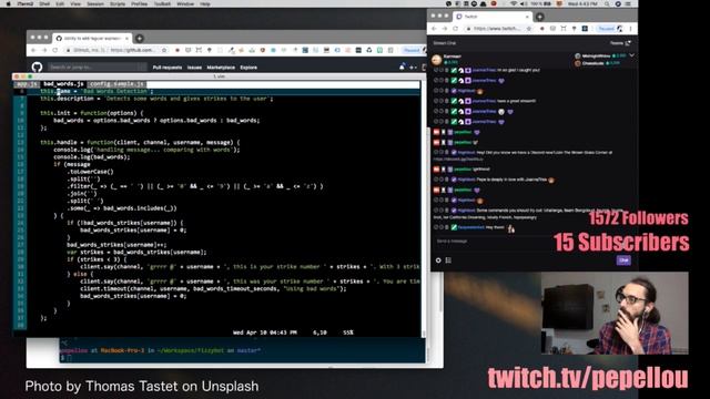 Coding a twitch bot смотреть онлайн