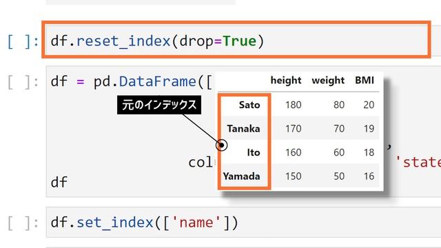 【毎日Python】Pythonでデータフレームに新しいインデックスを附番する方法｜DataFrame.reset_index смотреть онлайн