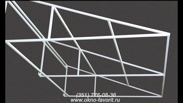 Козырек на балкон (крыша) смотреть онлайн