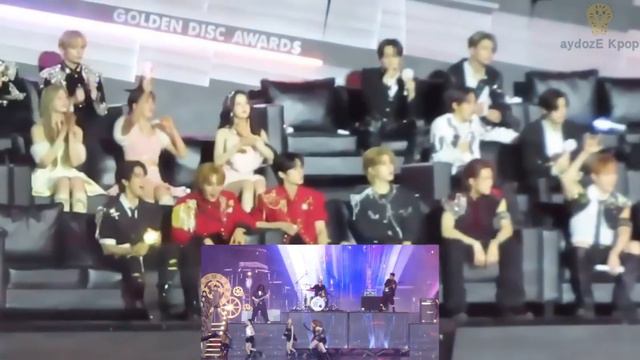 ENHYPEN and STRAY KIDS Reaction LE SSERAFIM Golden Disc Awards 2024 JAKARTA FULL смотреть онлайн