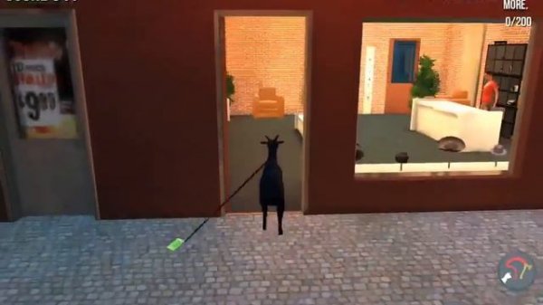 [Goat Simulator] Adventures of the crazy GOAT(part 3)