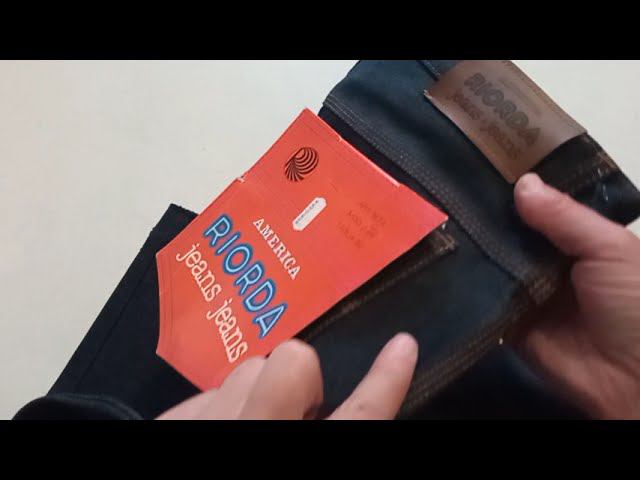 Riorda America. Редкая винтажная модель итальянских джинсов. смотреть онлайн