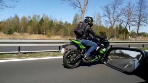 Покатушки с Kawasaki Ninja 300cc