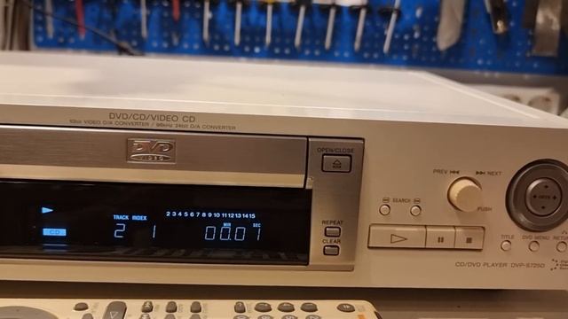 SONY DVP-S725D cd/dvd high fidelity player -test- смотреть онлайн