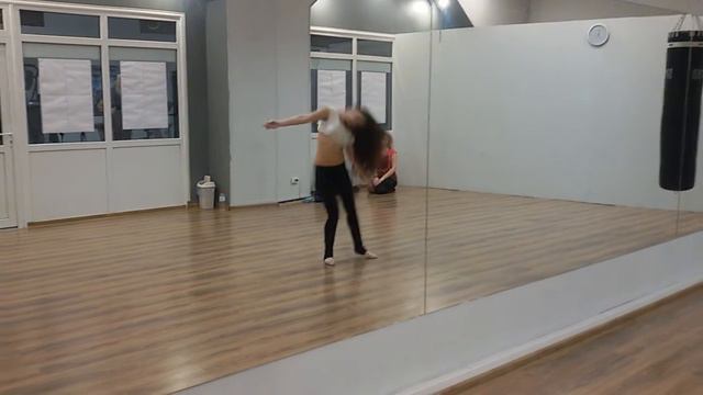 Анжелика Арутюнян, тренировочный танец