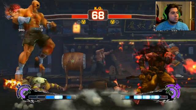 Ultra Street Fighter 4 PC Ranked Matches #3- IT WAS THE STICK! смотреть онлайн