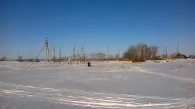 самодельный снегоход. смотреть онлайн
