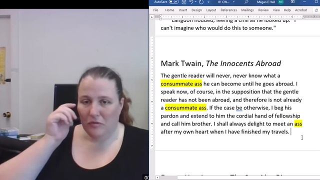 Creative Writing Lecture: Style