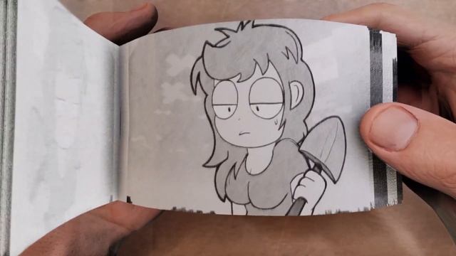 I DON'T LOOK LIKE A MINECRAFT DIRT BLOCK but animated FlipBook смотреть онлайн