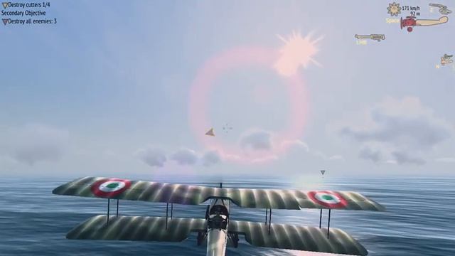 Warplanes WW1 Sky Aces destroy ships part 3 смотреть онлайн