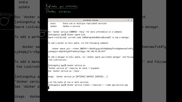 Docker. Part 3. Replication with Swarm смотреть онлайн