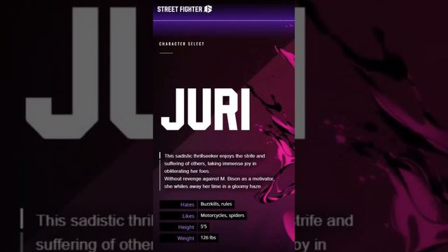 Juri Bio | Street Fighter 6 | #streetfighter6 смотреть онлайн
