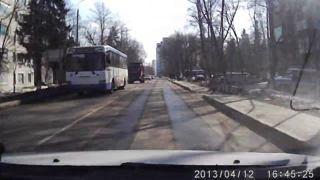 Бухой придурок!(Камера спереди)