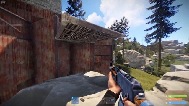 УКРАЛ 50 РАКЕТ У РЕЙДЕРОВ - Rust Solo Выживание [Part 2] смотреть онлайн