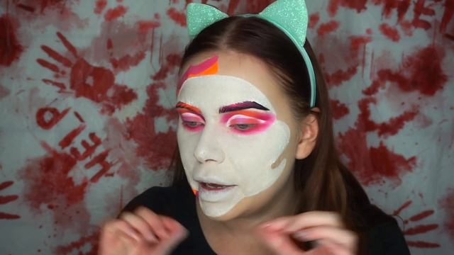 Halloween Makeup Tutorial - Clown makeup смотреть онлайн
