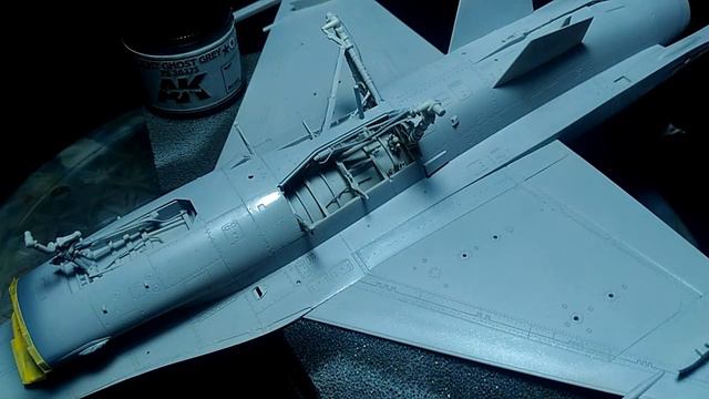 Tutorial how to make F 16 C "ANG" Tamiya 1/48 смотреть онлайн