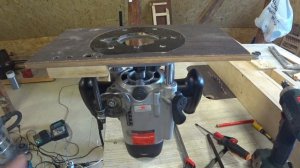 Лифт для фрезера Интерскол и установка в стол