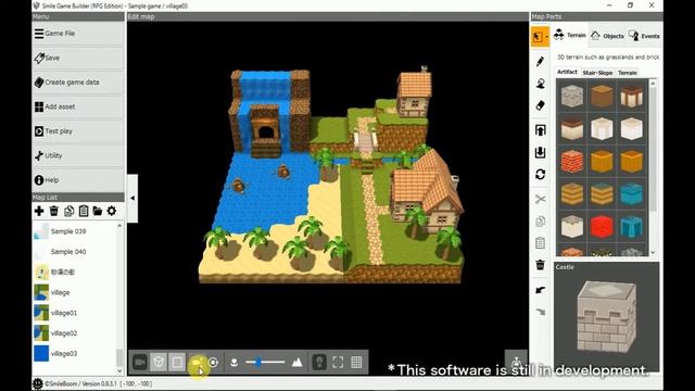 Guide to creating 3D maps (SMILE GAME BUILDER) смотреть онлайн