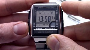 Часы Casio WAVE CEPTOR WV-59DE-1A [WV-59DE-1AVEF] - Инструкция, как настроить от PresidentWatches.R
