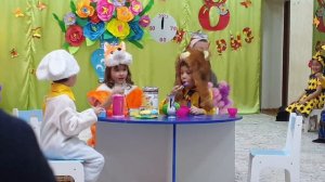 Поздравление с 8 марта Детский сад "Айдария"