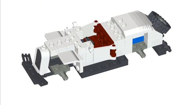 Building Instruction for Vintage LEGO Sports Car (TSL Model 2005) смотреть онлайн