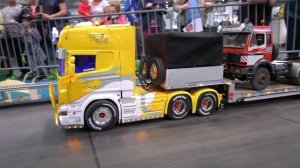MOST IMPRESSIVE RC MODEL TRUCKS!! RC SCANIA, MAN, ACTROS, GRAND HAULER, SUPER SCALE!!